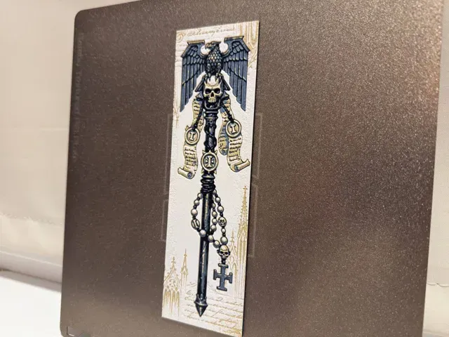 Inquisition scepter WH40K - HueForge bookmark — Фото 5 из 5
