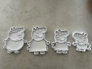 Peppa Pig Cookie Cutters and Stamps