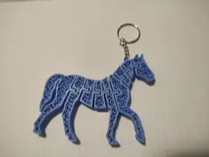 Horse. Keychain for a backpack or bag