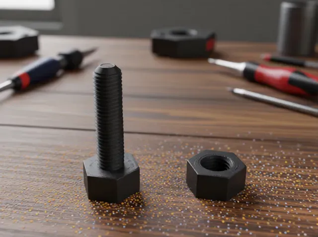 Customizable Screw & Nut for 10mm holes, smooth — Фото 2 из 4