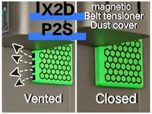 X2D / P2S magnetic Belt tensioner dust cover