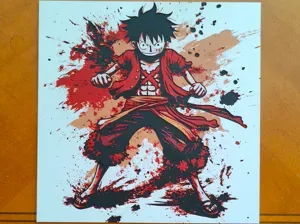 Monkey D. Luffy - One Piece Hueforge - 4 Colours