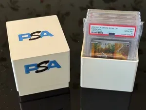 PSA Slab Box – Case for 10 PSA Cards (AMS Ready)
