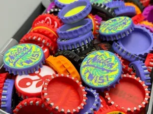 Realistic Nuka Cola Twist Bottle Cap (Fallout)