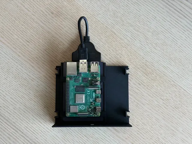 RackMod 1U Module: Pi + SSD — Image 2 of 5