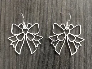 Graceful Bow - Earrings