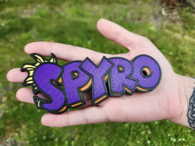 Spyro Logo Magnet