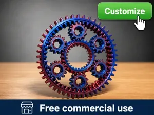 Planetary Gear Fidget – Parametric & Customizable