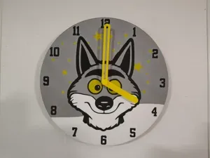 Horloge Loup mal aimé