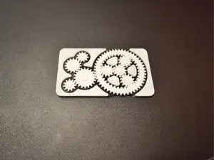 Print In Place Planetary Gear Card