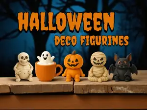 Halloween Decoration Figurines - Spooky Collection