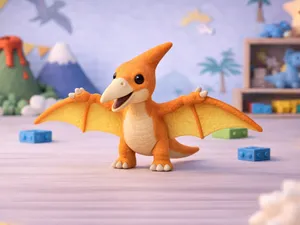 Cute Pterodactyl Dinosaur