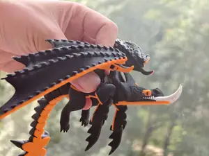 驯龙高手,恶龙,鬼钳龙,反派龙mini可打
