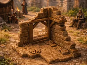 Ruined House - DnD Wargaming Terrain