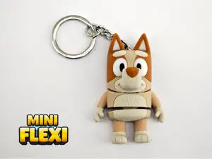 Bingo Mini Flexi – Articulated Cute Dog (Bluey TV)