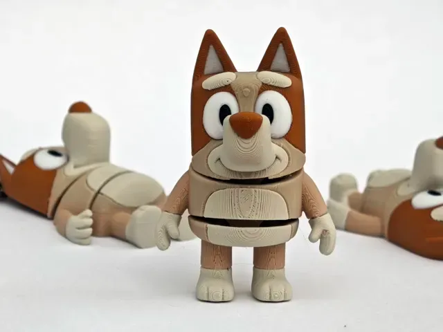 Bingo Mini Flexi – Articulated Cute Dog (Bluey TV) — Фото 3 из 5