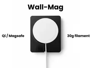 Wall-Mag – Minimal MagSafe / Qi Charger Wall Mount