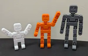 Click Man - Articulated Robot With Click Hinges