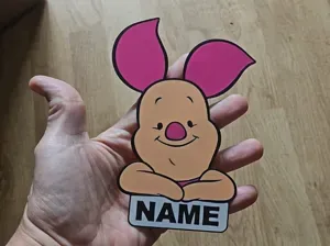 Piglet winnie the pooh - tu nombre