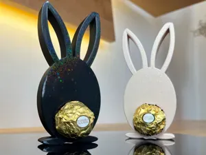 Ein süßer Hase als Geschenk mit Ferrero Rocher