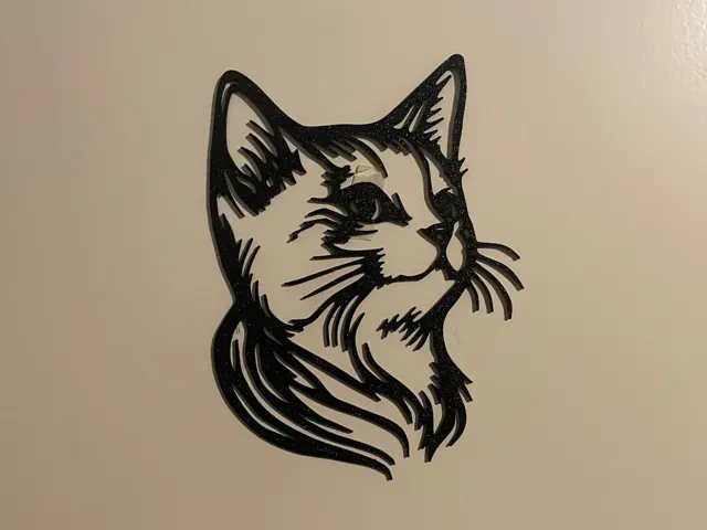 Window-Door frame-Door Sign-Wall Art Cute Cat Head — Фото 2 из 2