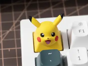 Pikachu Pokemon Keyboard Keycap MX