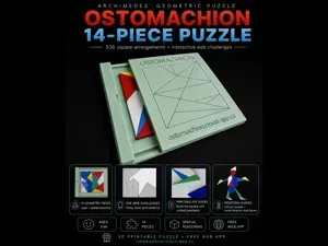 Ostomachion Puzzle - 536 Challenges + Free Web App