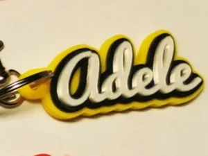Portachiavi nome Adele