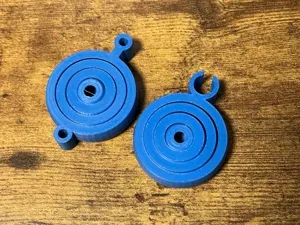 Stacking Fidget Gyroscope Keychain