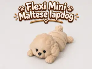 Flexi Mini Maltese Lapdog