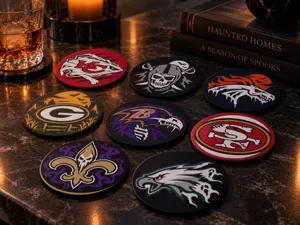 NFL Spooky Halloween Coasters