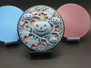 The Haunted Pumpkin Jack-o’-Lantern Wall Decor