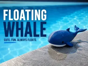 Floating Whale für den Pool