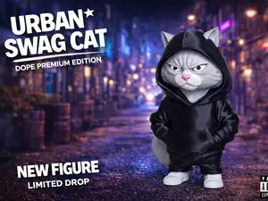 Urban swag cat