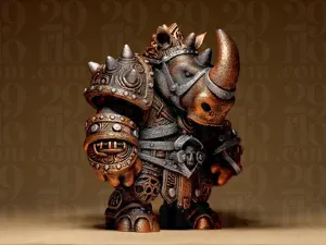 [ 1/4 ] Warrior Minis - RHINO