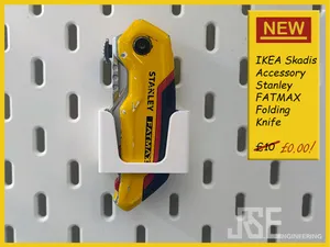 Ikea Skadis Stanley FATMAX Folding Knife Holder