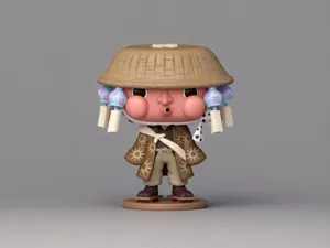 钢铁冢萤-鬼灭之刃动漫周边手办-Funko丰高POP涂色玩具