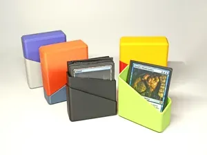 "Askew" Deck Box | For Magic, Pokemon & Lorcana