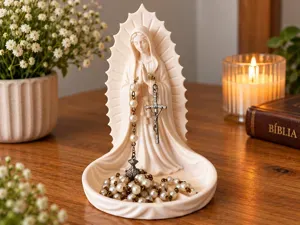 Our Lady of Guadalupe Rosary Holder