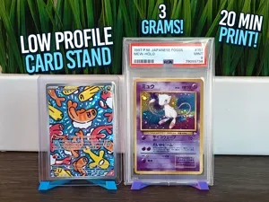FAST PRINT PSA GRADED CARD STAND | TOPLOADER STAND