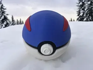 #0000 GreatBall PokeBall - Multipart AMS / no AMS