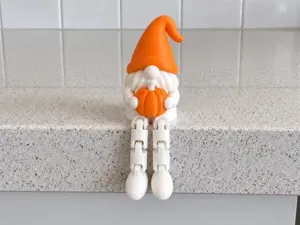 Pumpkin Gnome Dangly Legs |Fall Decor|Shelf Sitter