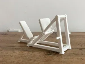 Leg Press Machine - Decorative Gym Model