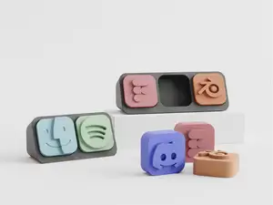 Swappable macOS Icons (Blender/figma/Discord/++)