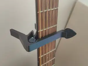 Guitar Capo With Pick Holder