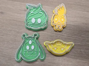 Character Cookie Cutter Stamp Pack 80