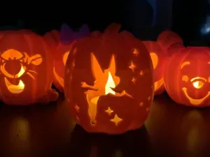 fairy Pumpkin Halloween lights