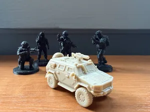 Modern Special Forces Squad + Tactical MRAP 