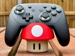 Nintendo Switch 2 Pro Controller mushroom stand