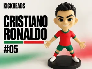 Cristiano Ronaldo Football Figurine | KickHeads #5